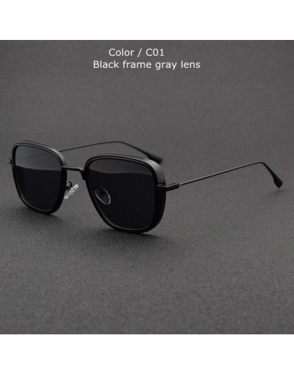 TUZENGYONG 2020 nowy Steampunk okulary moda mężczyzna kobiet marka projektant Vintage kwadratowa rama metalowa okulary UV400 oku