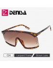 DENISA Fashion ponadgabarytowe okulary przeciwsłoneczne damskie 2019 marka projektant duże oprawki kwadratowe okulary przeciwsło