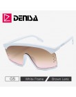 DENISA Fashion ponadgabarytowe okulary przeciwsłoneczne damskie 2019 marka projektant duże oprawki kwadratowe okulary przeciwsło