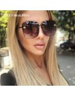 TOYEARN luksusowa marka Design Lady Oversize Rimless kwadratowe okulary przeciwsłoneczne damskie małe pszczoła okulary gradiento