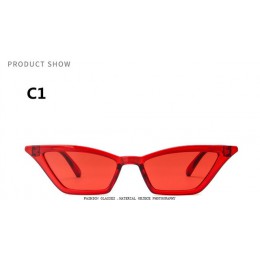 ZXWLYXGX 2018 nowe okulary przeciwsłoneczne cat eye kobiety marka projekt retro kolorowe przezroczyste kolorowe moda cateye okul