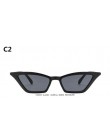 ZXWLYXGX 2018 nowe okulary przeciwsłoneczne cat eye kobiety marka projekt retro kolorowe przezroczyste kolorowe moda cateye okul