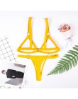 Dwuczęściowy strój kąpielowy dla kobiet bikini na wakacje gładki klasyczny wygodny modny seksowny