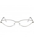 YOOSKE śliczne seksowne okulary przeciwsłoneczne cat eye damskie Retro małe czarne czerwone różowe okulary przeciwsłoneczne Cate