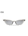 ZXWLYXGX 2018 nowe okulary przeciwsłoneczne cat eye kobiety marka projekt retro kolorowe przezroczyste kolorowe moda cateye okul
