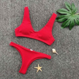 Hirigin Sexy stringi Bikini Set 2019 kobiet stroje kąpielowe wysokiej jakości tkaniny Push Up strój kąpielowy kobiety strój kąpi