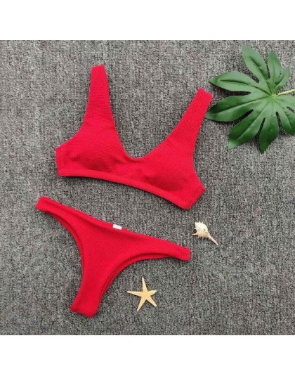Hirigin Sexy stringi Bikini Set 2019 kobiet stroje kąpielowe wysokiej jakości tkaniny Push Up strój kąpielowy kobiety strój kąpi