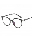Niska cena modne okulary kobiety mężczyźni Vintage okrągłe jasne okulary okulary optyczne rama przezroczysta soczewka ramka do o