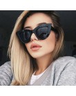 COOYOUNG nowe okulary przeciwsłoneczne cat eye kobiety marka projektant Vintage lusterko dla kobiet obiektyw okulary UV400