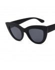 COOYOUNG nowe okulary przeciwsłoneczne cat eye kobiety marka projektant Vintage lusterko dla kobiet obiektyw okulary UV400