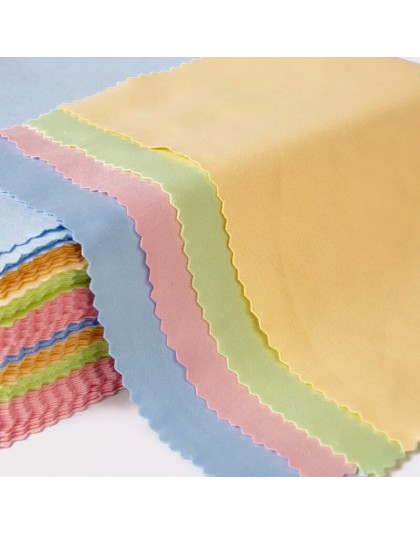 10 sztuk wielu ściereczki do czyszczenia okularów dla obiektywu 15*18cm z mikrofibry do okularów do czyszczenia 4 kolory ścierec