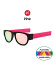 VIVIBEE nowość lustro mężczyźni spolaryzowane składane okulary przeciwsłoneczne New Arrival Slap Sport składany nadgarstek odcie