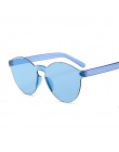 Moda nowe okrągłe okulary przeciwsłoneczne damskie Vintage metalowa rama różowy obiektyw żółty kolorowy odcień okulary kobieta U