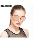 Ssetoutm spolaryzowane 2020 okulary przeciwsłoneczne damskie styl Metal Dazzle kolor klasyczny Retro marka projektant UV400 okul