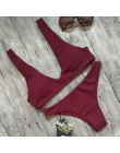 Hirigin Sexy stringi Bikini Set 2019 kobiet stroje kąpielowe wysokiej jakości tkaniny Push Up strój kąpielowy kobiety strój kąpi