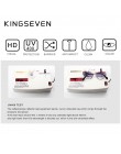 KINGSEVEN DESIGN Fashion Lady okulary przeciwsłoneczne 2019 Rimless damskie okulary przeciwsłoneczne Vintage oprawki ze stopu kl