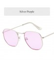 Oulylan okulary przeciwsłoneczne z oprawkami w kształcie wieloboku kobiety w stylu Vintage marka mała ramka metalowe okulary prz