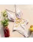 GNIM jednoczęściowy strój kąpielowy bikini kobiety 2020 Sexy V Neck drukuj kostium kąpielowy damski lato nowy Backless strój kąp