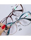 Moda kocie oko pół ramki ramki okularów mężczyźni kobiety luksusowy gatunku projektanta optyczne rocznika gogle komputerowe okul