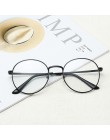 Ultra lekkie okulary do czytania Vintage metalowa okrągła oprawka krótkowzroczność okulary klasyczne krótkowzroczne okulary