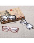 Jasne kocie oko okulary przezroczyste okulary oprawki do okularów korekcyjnych luksusowe marki modne okulary do czytania armação