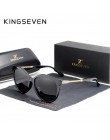 KINGSEVEN 2020 spolaryzowane okulary damskie gradientowe szkła luksusowe marki Lentes de sol Mujer