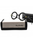 Moda Unisex okrągłe okulary w stylu retro kobiety okulary vintage koło klasyczne pszczoła list okulary mężczyźni odcienie Visor 