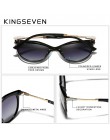 KINGSEVEN 2020 spolaryzowane okulary damskie gradientowe szkła luksusowe marki Lentes de sol Mujer
