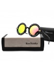 Moda Unisex okrągłe okulary w stylu retro kobiety okulary vintage koło klasyczne pszczoła list okulary mężczyźni odcienie Visor 