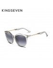 KINGSEVEN 2020 spolaryzowane okulary damskie gradientowe szkła luksusowe marki Lentes de sol Mujer
