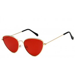 Modne przyciemniane kolory w kształcie Vintage okulary przeciwsłoneczne Famle w kształcie kropli Ocean okulary przeciwsłoneczne 