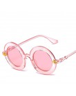 Moda Unisex okrągłe okulary w stylu retro kobiety okulary vintage koło klasyczne pszczoła list okulary mężczyźni odcienie Visor 