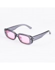 2020 małe okulary przeciwsłoneczne damskie męskie Trendy Vintage marka projektant Hip Hop kwadratowe gradientowe szkła okulary p