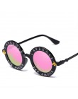 Moda Unisex okrągłe okulary w stylu retro kobiety okulary vintage koło klasyczne pszczoła list okulary mężczyźni odcienie Visor 