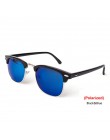 RBRARE semi-rimless markowe designerskie okulary przeciwsłoneczne damskie/męskie spolaryzowane UV400 klasyczne óculos De Sol Gaf