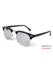 RBRARE semi-rimless markowe designerskie okulary przeciwsłoneczne damskie/męskie spolaryzowane UV400 klasyczne óculos De Sol Gaf