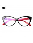 SOOLALA kocie oko blokujące niebieskie światło okulary do czytania kobiety anti Glare Presbyopic komputer okulary ramka okulary 