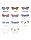 Nowe małe klasyczne damskie okulary przeciwsłoneczne damskie Vintage luksusowe plastikowe markowe okulary przeciwsłoneczne kocie