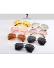 46023 luksusowe pszczoła Pilot okulary przeciwsłoneczne damskie moda odcienie metalowa rama okulary vintage mężczyźni projektant