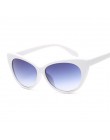 Nowe małe klasyczne damskie okulary przeciwsłoneczne damskie Vintage luksusowe plastikowe markowe okulary przeciwsłoneczne kocie