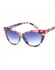 Nowe małe klasyczne damskie okulary przeciwsłoneczne damskie Vintage luksusowe plastikowe markowe okulary przeciwsłoneczne kocie
