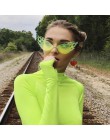 Nowy ogień płomień okulary kobiety mężczyźni Rimless okulary fala metalowa rama 2019 Hip Hop wąskie okulary Party okulary Street