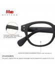 Meeshow okulary do czytania Retro męskie okulary z dioptrii okrągły styl europejski jakości kobiet okulary białe okulary do czyt