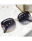 MS 2018 kobiety luksusowe klasyczne okulary damskie okulary przeciwsłoneczne oryginalne markowe designerskie okulary przeciwsłon