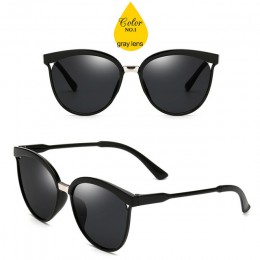 RBRARE 2019 klasyczne proste okulary przeciwsłoneczne cat eye kobiety luksusowe plastikowe okulary klasyczne Retro Lunette De So