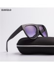 DJXFZLO 2020 Gafas moda damska markowe okulary przeciwsłoneczne projektant luksusowe Vintage okulary duże pełne ramki okulary da