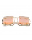 Nit Vintage okulary przeciwsłoneczne damskie luksusowe okulary przeciwsłoneczne męskie moda duże oprawki Retro okulary przeciwsł