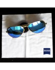 Zeiss profesjonalna mikrofibra ściereczka do soczewek do czyszczenia soczewek okularowych okulary przeciwsłoneczne z kamerą obie