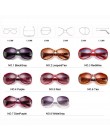 LeonLion 2019 Classic ponadgabarytowe okulary przeciwsłoneczne damskie marka projektant panie okulary jazdy Vintage UV400 okular