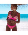 Biquini drukuj 2019 kwiatowy bikini kobiety wzburzyć stroje kąpielowe Feminino dwuczęściowy strój kąpielowy Sexy stroje kąpielow